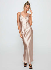 Northern Star Maxi Dress Champagne