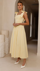 Haisley Maxi Dress - Yellow