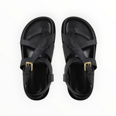 A.Emery Elbert Sandals - Black - Size 39