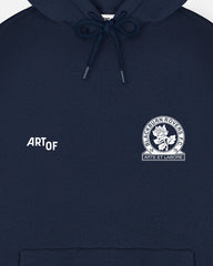 ART OF x Blackburn Heritage Hoodie | BRFC Navy Printed Football Sweat