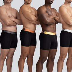 Boxer Brief - Precious Metals 4 Pack - Bamboo Underwear