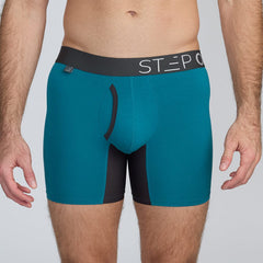 Green Men's Underwear with Fly - Model:Skyler