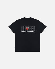 ART OF x Brentford 90s Tee | BFC Black Graphic Football T-shirt
