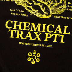 Chemical Trax PT1 Back Print - Tshirt - Black