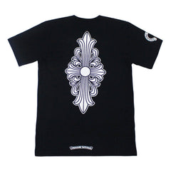 Chrome Hearts Floral Cross Tee – Black – shirt front view