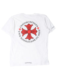 Authentic Chrome Hearts Chrome Hearts Men’s Red And White Shirt – front view