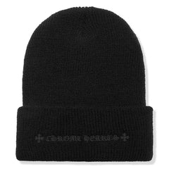 Authentic Chrome Hearts Chrome Hearts Plus Cross Beanie – front view