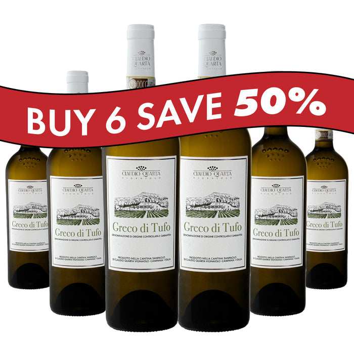 Greco di Tufo Case of 6 - Save 50%