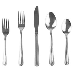 Home Basics 20pc Bella Stainless Steel Flatware Set