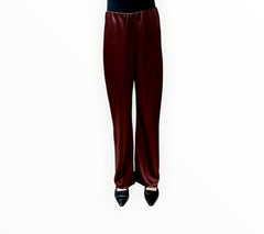 Husk Side Leg Pants - Chocolate - Size 10