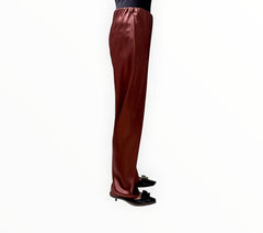 Husk Side Leg Pants - Chocolate - Size 10