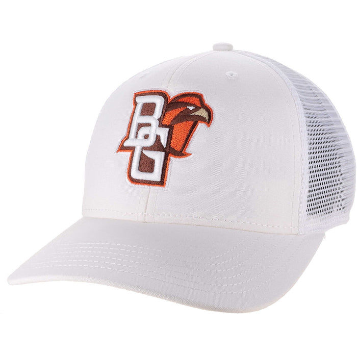 Legacy Peekaboo White Mid-Pro Snapback Hat