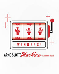 ART OF LFC Slot's Machine Tee | White Graphic Football T-shirt