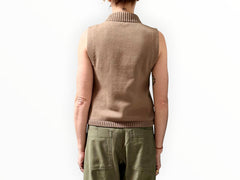 P.Johnson Cotton Vest - Khaki - Size 2