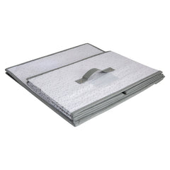 Simplify Embossed Nest Jumbo Storage Box-White