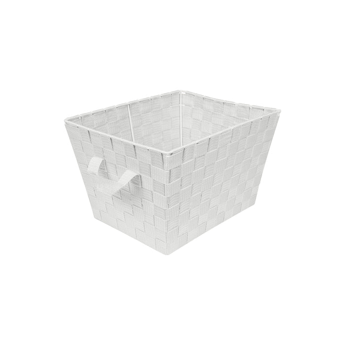 Simplify Small 10" Woven Storage Bin-Heather Gray