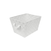 Simplify Small 10" Woven Storage Bin-Heather Gray