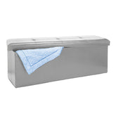 Simplify Triple Folding Ottoman-Grey