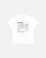 ART OF The Cömeback Tee | White Graphic Women's Football T-shirt