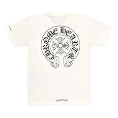 Authentic Chrome Hearts White Chrome Heart Shirt – shirt front view