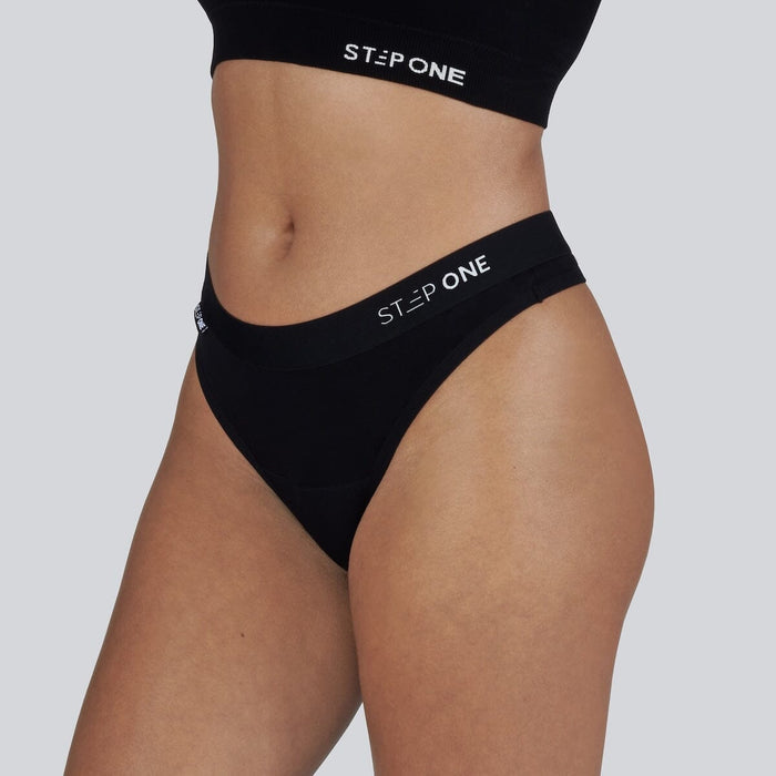 Women's Period Thong - Bamboo Underwear - Model:Armani