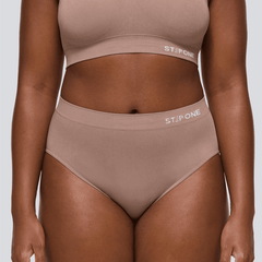 Women's SmoothFit Full Brief - Ash Brown - Bamboo Underwear