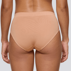 Women's SmoothFit Full Brief - Pink Beige - Bamboo Underwear