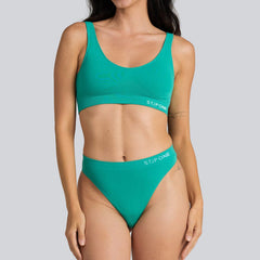 Women's SmoothFit Thong - Mint Leaf - Bamboo Underwear