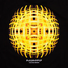 044 Disco Psychedelia Back Print - Tshirt - Black
