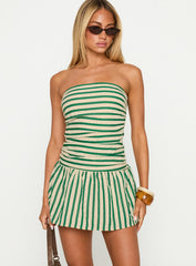Montebello Strapless Mini Dress Multi