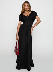 Breeanna Maxi Dress Black