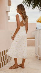 Lola Midi Dress - Limone
