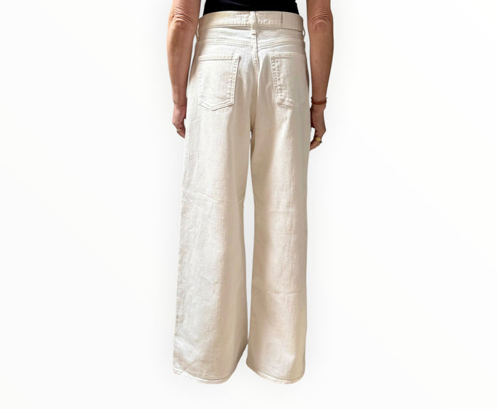 7 For All Mankind Zoey Jeans - White - Size 28