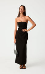 Cityscape Maxi Dress (Black)
