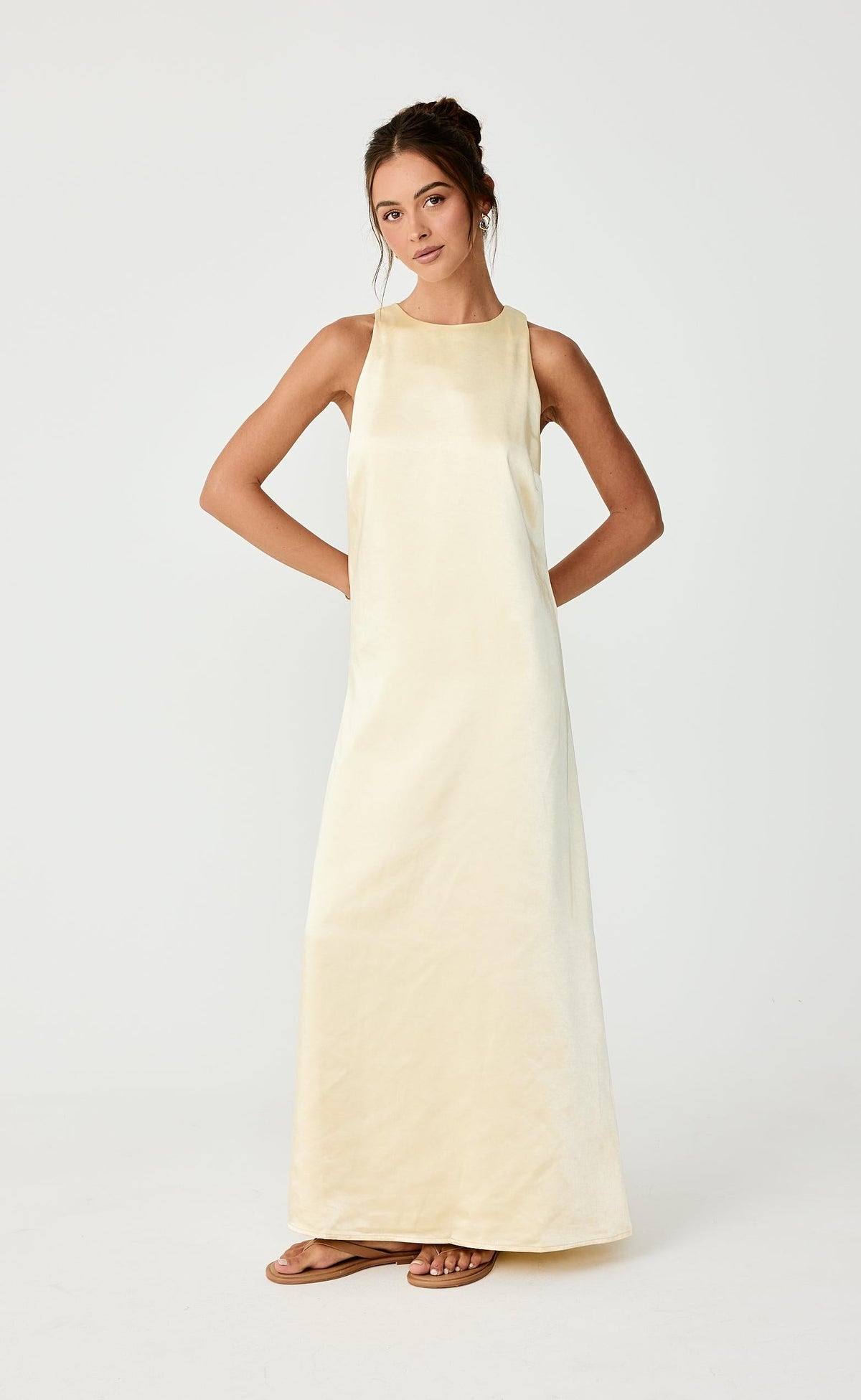 Juro Maxi Dress (Lemon)