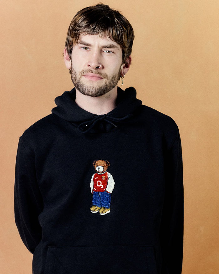 ART OF AFC Pickles Hoodie | Black Embroidered Football Sweat