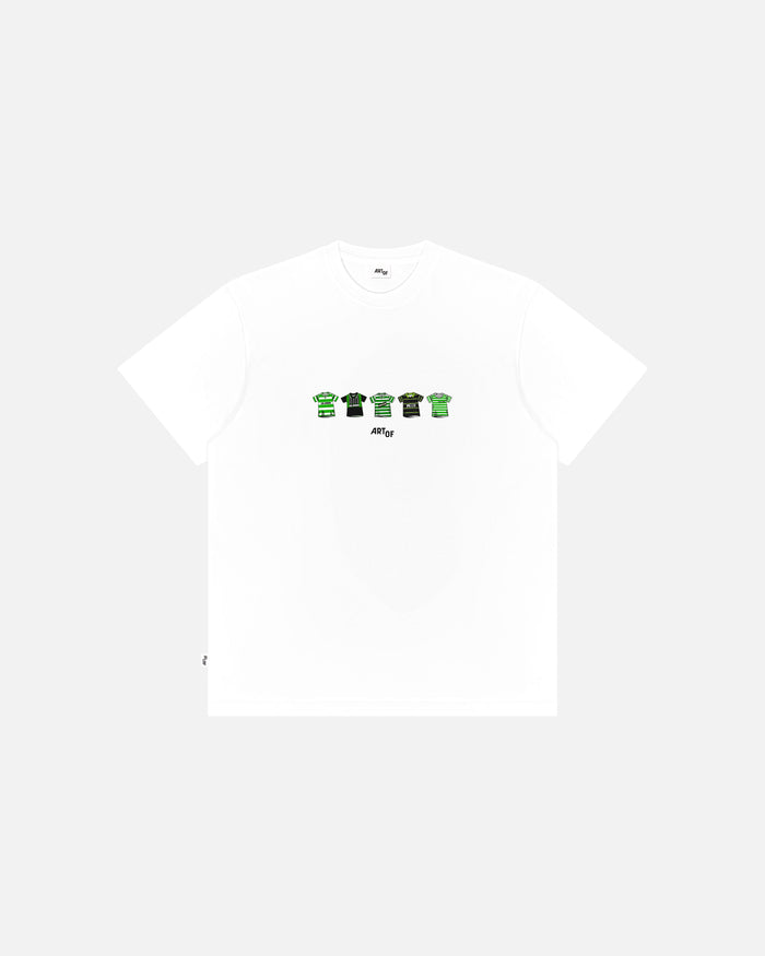 ART OF Bhoys Classics Tee | Celtic White Graphic Football T-shirt