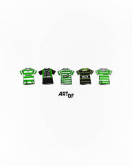ART OF Bhoys Classics Tee | Celtic White Graphic Football T-shirt