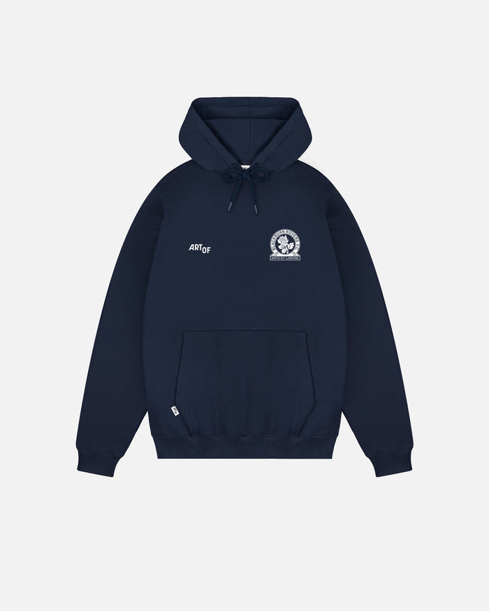 ART OF x Blackburn Heritage Hoodie | BRFC Navy Printed Football Sweat