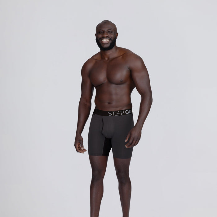 Boxer Brief Fly - Dark Grey - Bamboo Underwear
