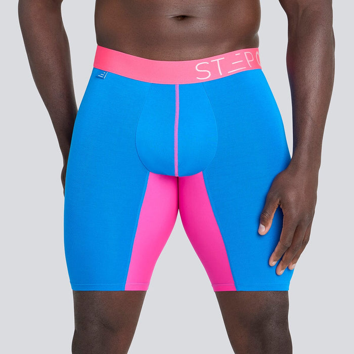 Boxer Brief Sport - Pink Skits - Bamboo Underwear