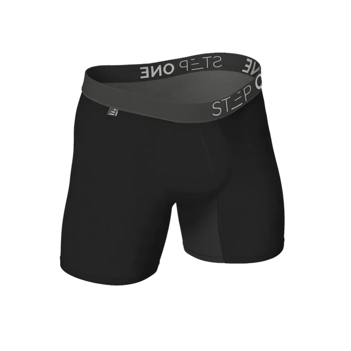Boys Trunk - Black Currants - Bamboo Underwear