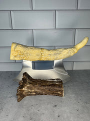 Carved Antler Ulu