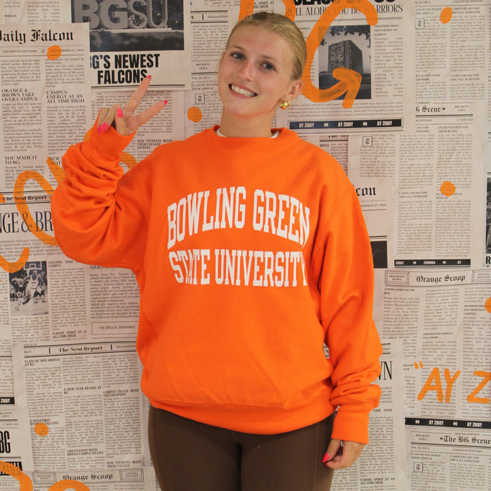 Champion Bowling Green State University Reverse Weave Crew