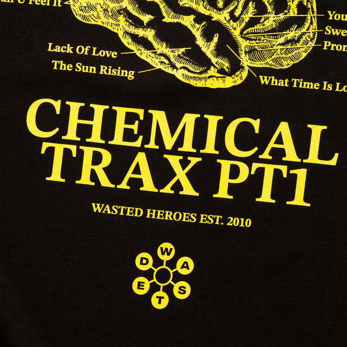 Chemical Trax PT1 Back Print - Tshirt - Black