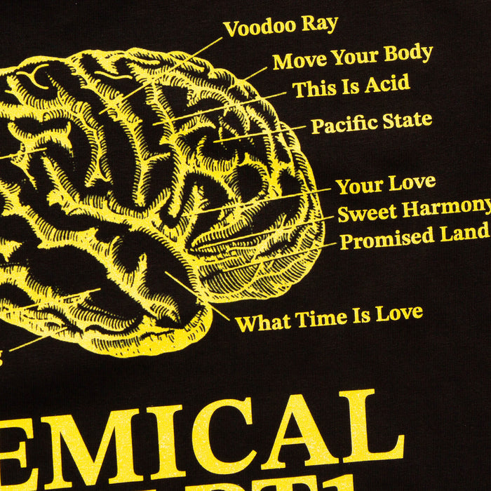 Chemical Trax PT1 Back Print - Tshirt - Black