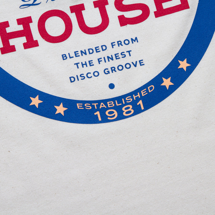 Chicago House Back Print - Tshirt - Natural