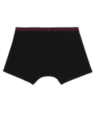 Authentic Chrome Hearts Chrome Hearts Black Cotton Boxer Brief â€“ front view