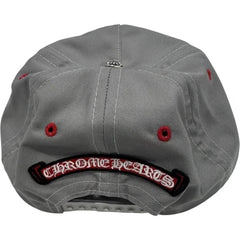 Authentic Chrome Hearts Chrome Hearts Gas Station 5 Panel Hat Grey â€“ front view