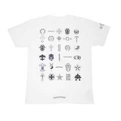 Chrome Hearts Multi Logo Short Sleeve T-Shirt – shirt front view